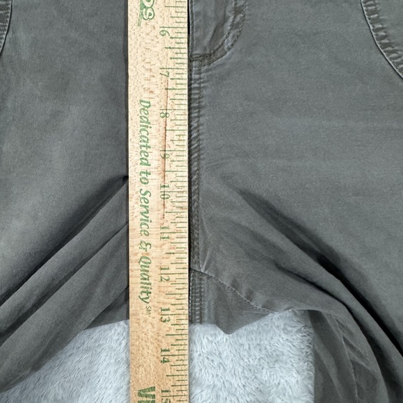 Lee Skimmer Pants Womens Plus 16W Green Capri Flex Comfort Cargo Utility Hiking - Picture 11 of 14